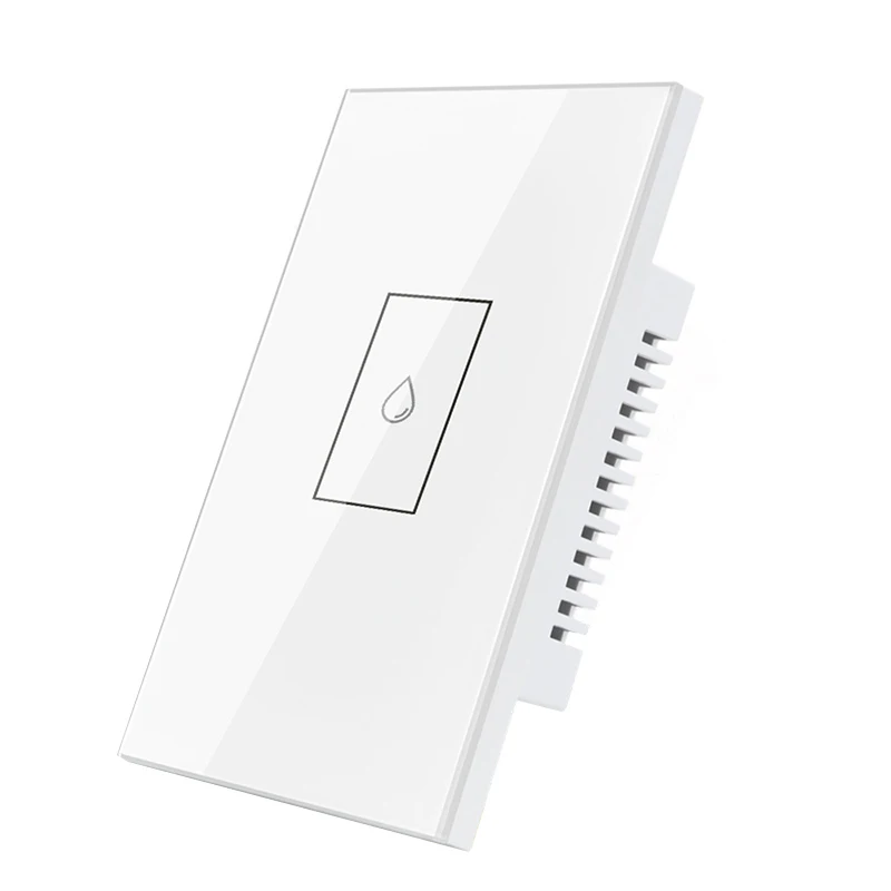 

CoRui TUYA WIFI 20A Water Heater Switch Smart US Waterproof Touch Wall Switch Timing Remote Control Work With Google Home Alexa