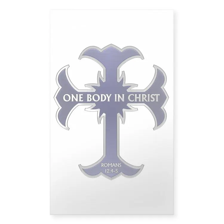 

Наклейка «один корпус в Христа» для декора ноутбука, автомобиля, симпатичное мультяшное искусство, модный общественный чемодан