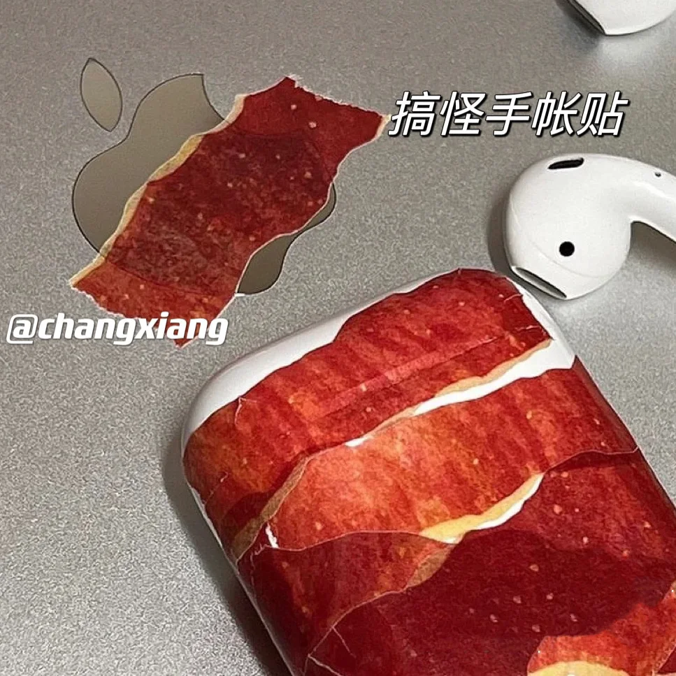 Рисунок 3 - Наклейка с рисунком яблока