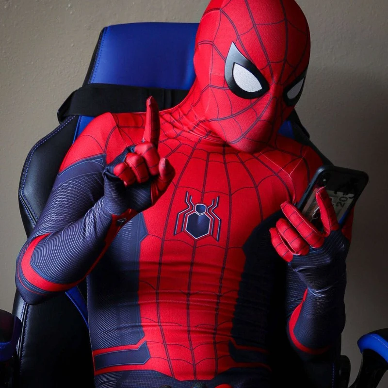 Far From Home Spiderman Costume Superhero Zentai Suit Spider Man Cosplay for Men Jumpsuit Bodysuit Carnival Halloween Costumes