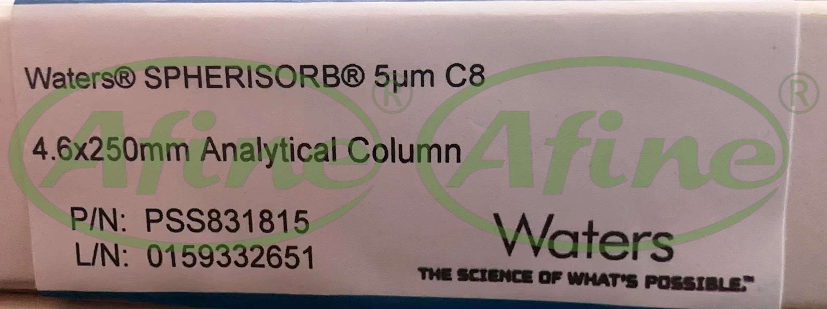 AFINE Waters PSS 831815 Сфиerisorb C8 5 мкм 80 информацион 250 мм х 4 6 Мкм