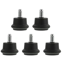 5pcs office chair caster wheels mute desk chair wheels replacement chair casters for gaming chairs