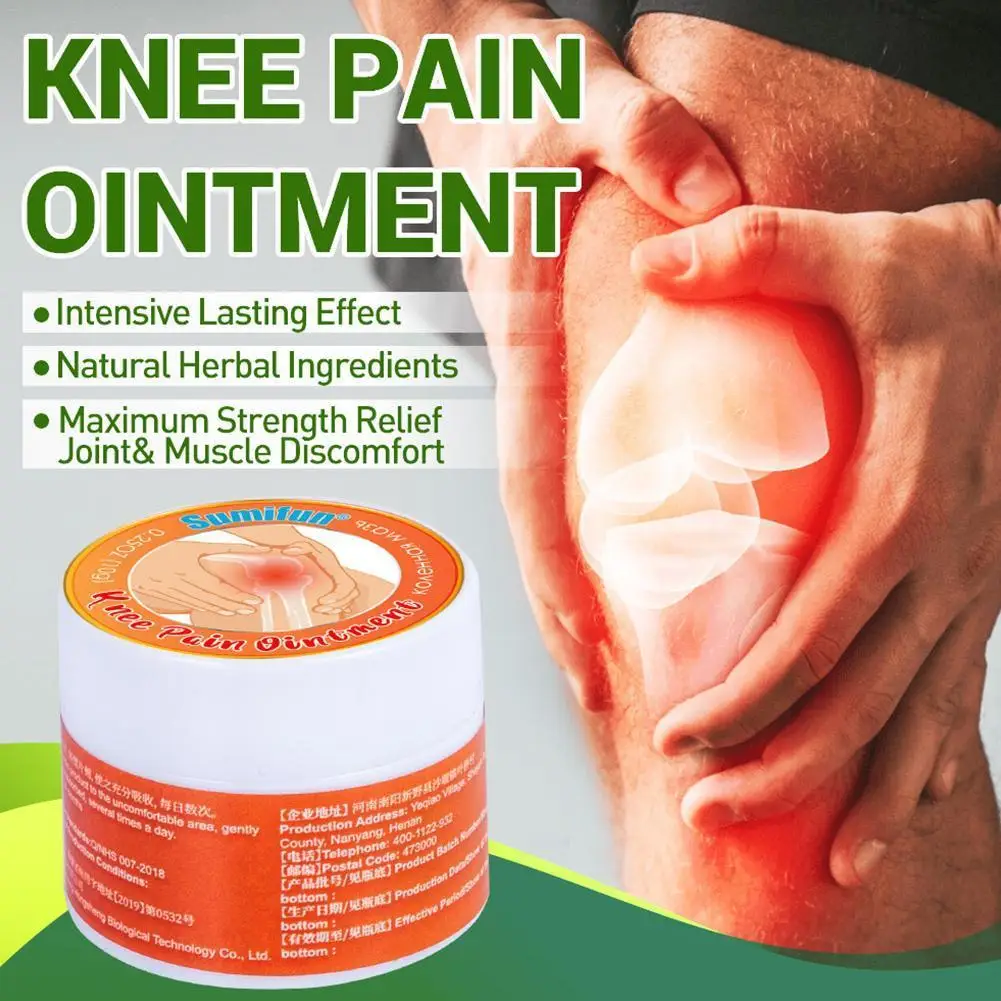 

10g Knee Pain Relief Cream Meniscus Joint Sprain Analgesic Ointment Treat Rheumatoid Arthritis Plaster Body Health Care