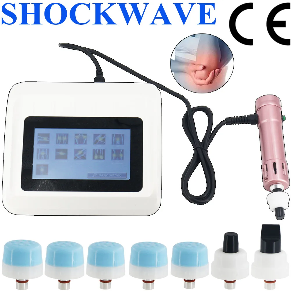 

Professional Shock Wave ED Treatment Tennis Elbow Pain Relief Touch Screen Muscle Massager Home Use Shockwave Therapy Machine