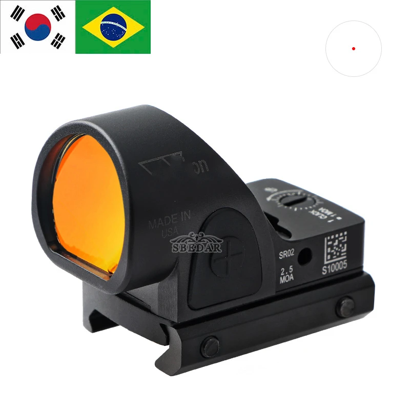 

US Stock Trijicon MRO Holographic Red Dot Sight Scope Hunting Riflescope Illuminated Sniper Gear for Tactical Rifle Scope Caza