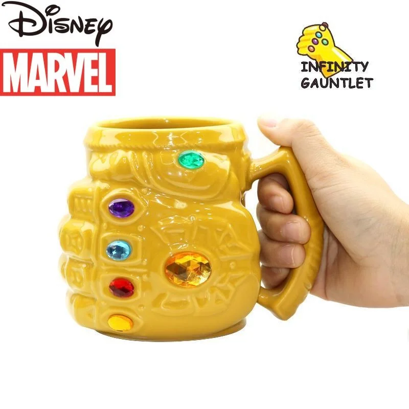 

Marvel Thanos Color Diamond Mug Avengers Infinity War Infinite Gloves Large Capacity Three-dimensional Water Cup Male