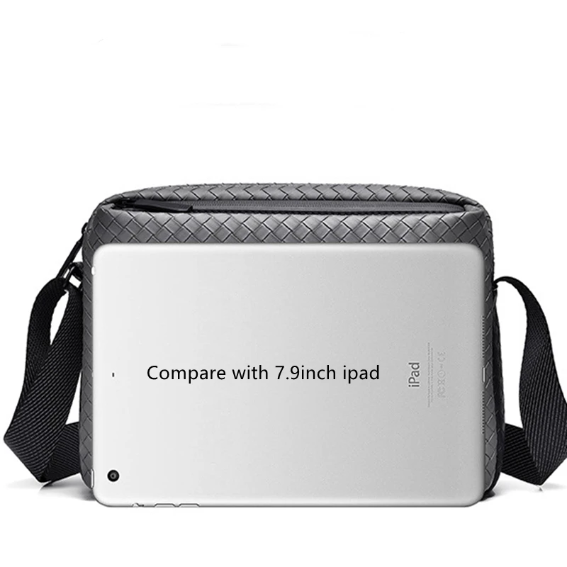 Fashion Letter Embroidery Men's Crossbody Bags Large-capacity Shoulder Bags Men Waterproof Wear-resistant Sling Bag Handbags