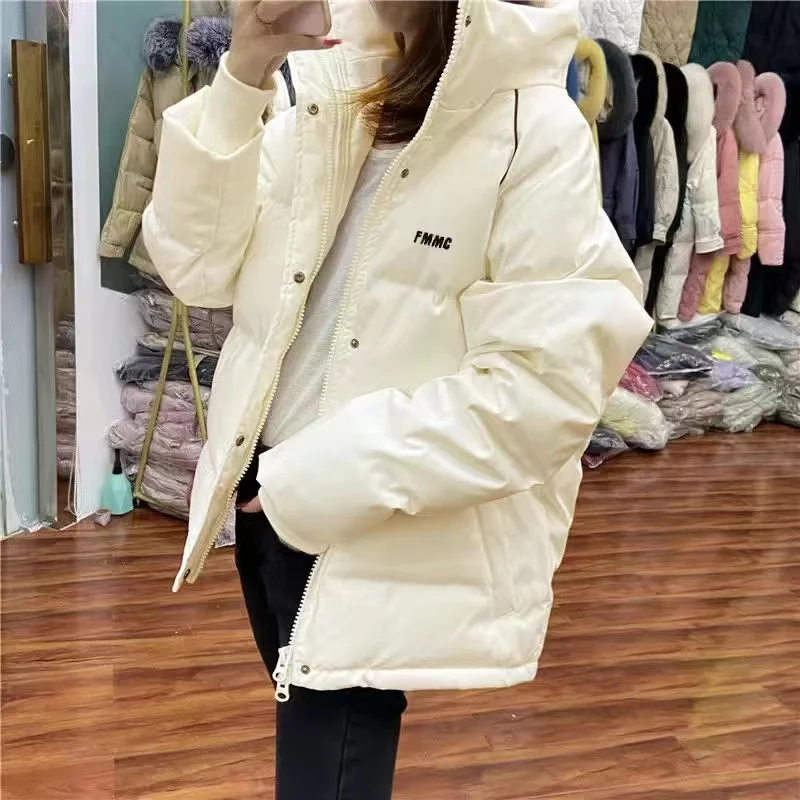 2022 Fashion Soft And Thick Leisure Stand-Up Collar Women'sJacket Women's Parka Coat Fashion Basic Cotton Down Jacket Winter