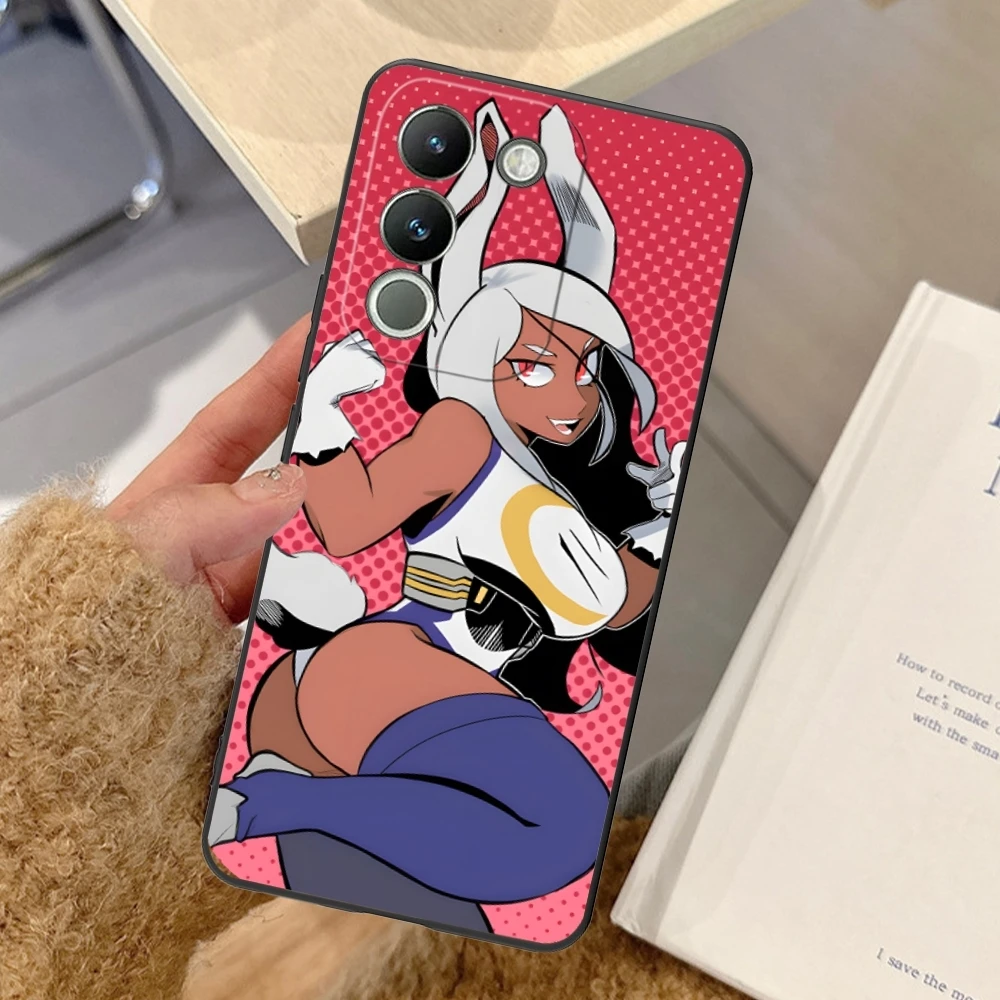 Hero Rumi Usagiyama мобильный телефон для VIVO Y95 Y93 Y31 Y20 V19 V17 V15 Pro X60 NEX черный мягкий чехол