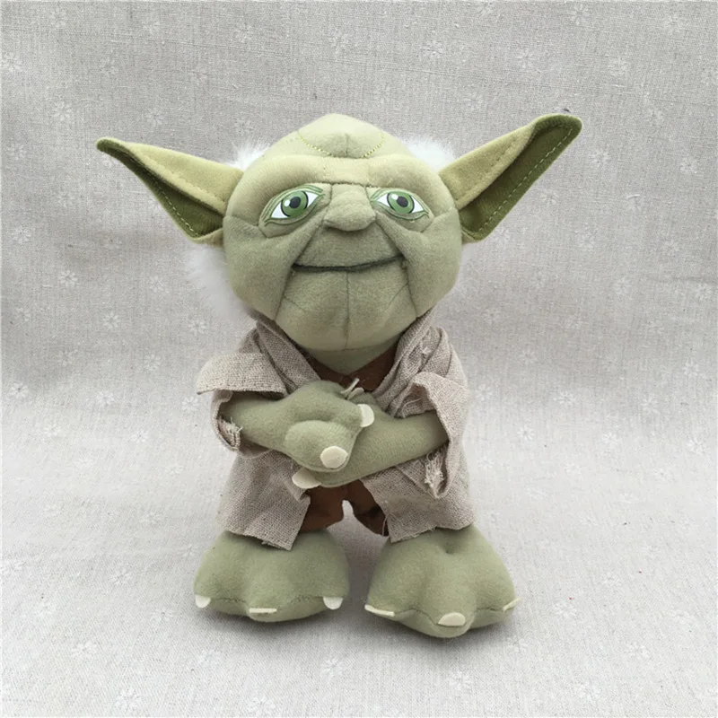 

22cm Movie Star Wars Force Awakens Master Yoda Old Man Plush Toy Soft Stuffed Toy Doll Gift for Kids Children