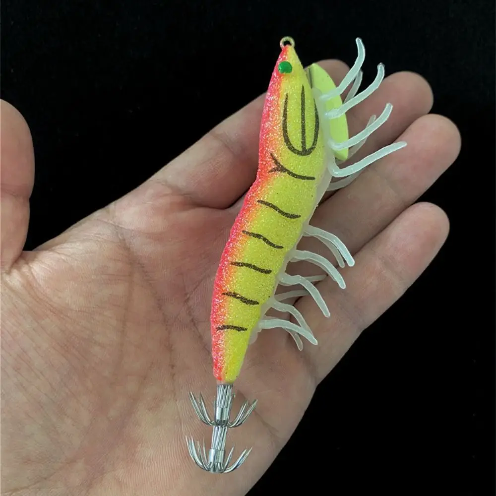 

lead sinker wood shrimp lures 2023 fishing tackle 2.0# octopus lure 3.0# 3.5# Shrimp bait simulation