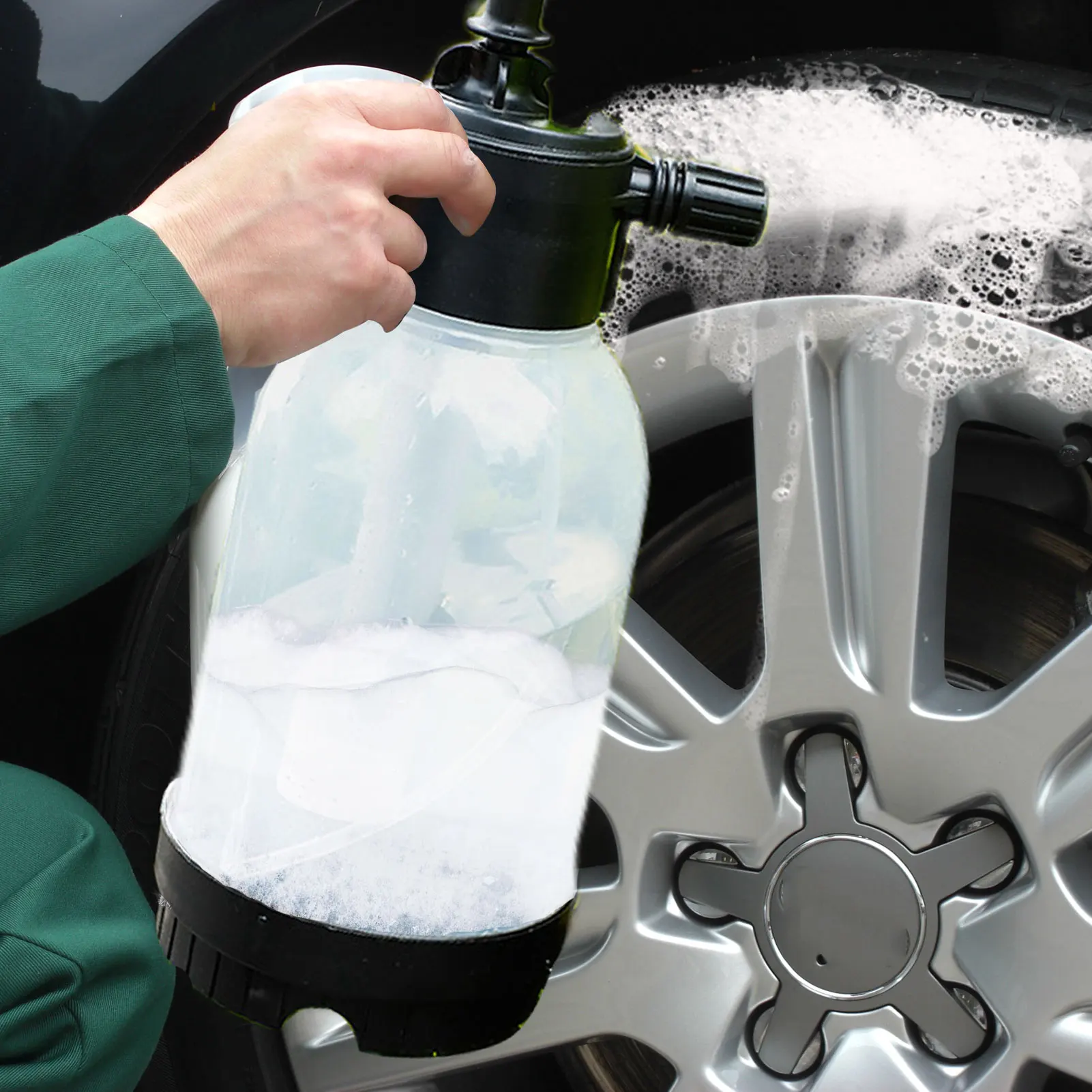 

Hand Pump Sprayer Empty Spray Bottles For Cleaning Solutions Leakproof And No Clog BPA Free Acid Alkali Resistant Spray Bottle