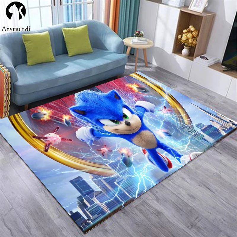 Коврик для мыши игровой коврик Sonic игровые настольные коврики аниме аксессуары