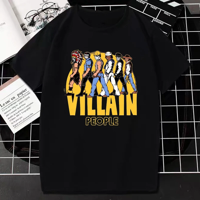 Мужская винтажная футболка в стиле 90-х годов с коротким рукавом