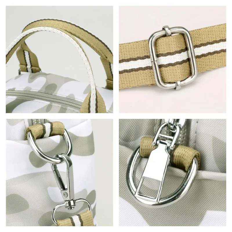 New Fashionable Women's Shoulder Bag,Multi-purpose Large Capacity Simplicity Canvas Tote,Nylon Lightweight Portable Handbag