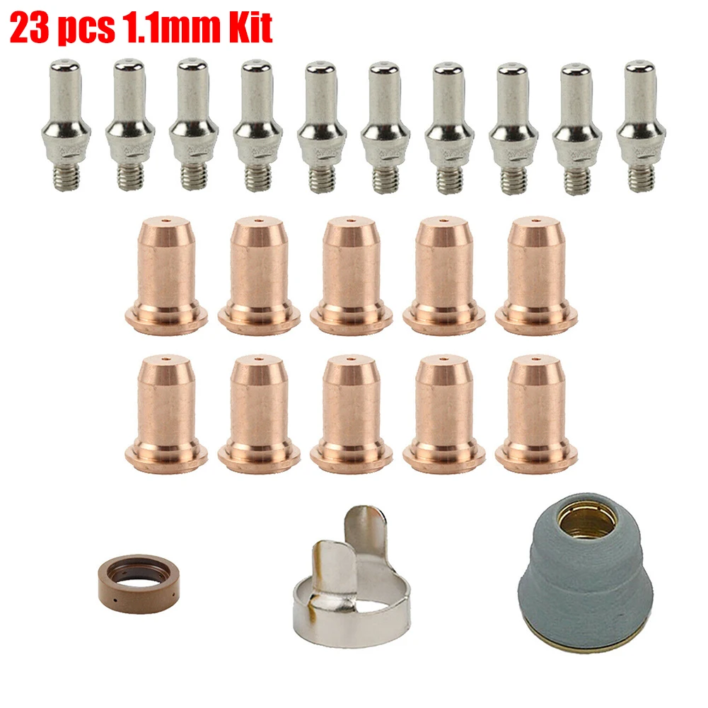 

1/10/23Pcs Cutting Electrode Tip Cup Consumables For WSP-061000/061001/062002/08005 PrimeWeld CUT60 Plasma Cutter Parts