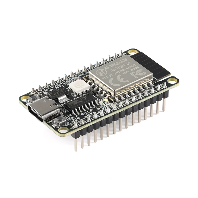 

Ai-M62-12F Wi-Fi 6 + Bluetooth-совместимая BLE 5,3 Резьбовая основная плата разработки Ai-M62-12F-Kit 2,4 ГГц Wi-Fi модуль чип BL616