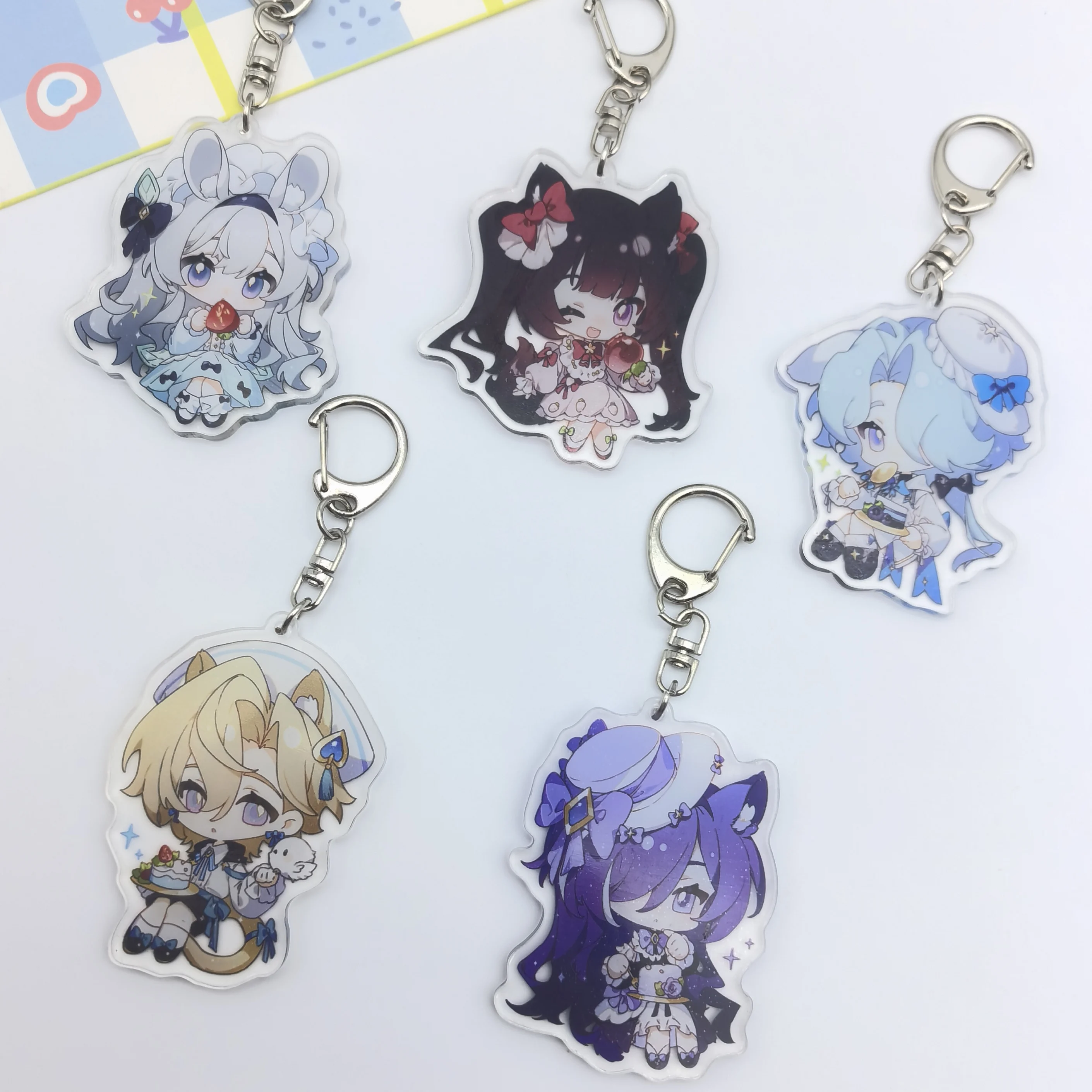 1 шт. Аниме игра Honkai: Star Rail Robin Aventurine SparkleCute подвеска брелок рюкзак аксессуары для