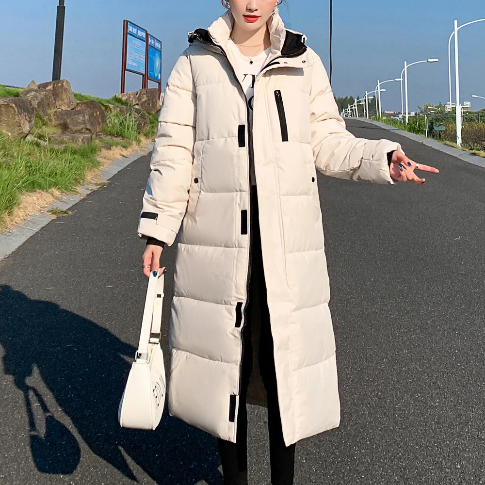 New Causal Fashion 2022 Women Winter Jacket Warm Parkas Female Coat Cotton Padded Parka Jacket Hooded Outwear Women Clothing
