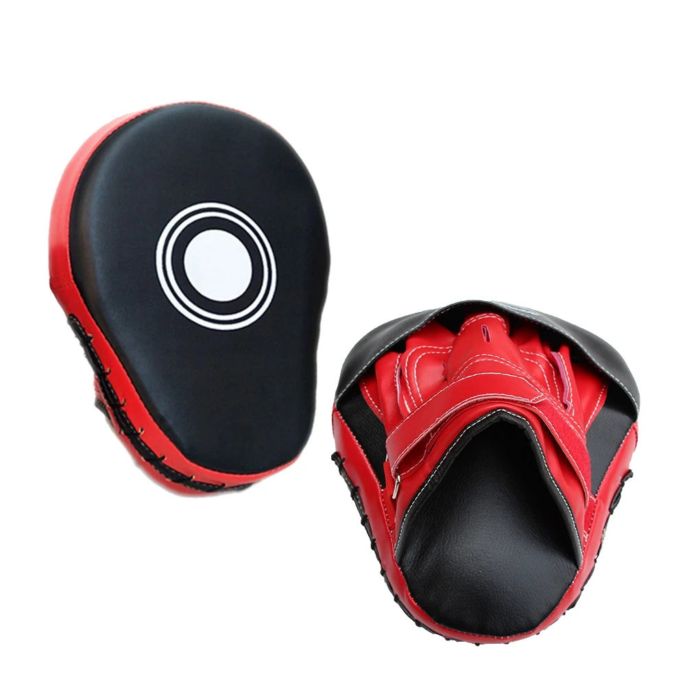 2 PCS Kick Boxing Gloves Pad Focus Punch Mitts PU Kicking Palm Pads MMA Training Boxing Target Pad Sanda Training Equipment