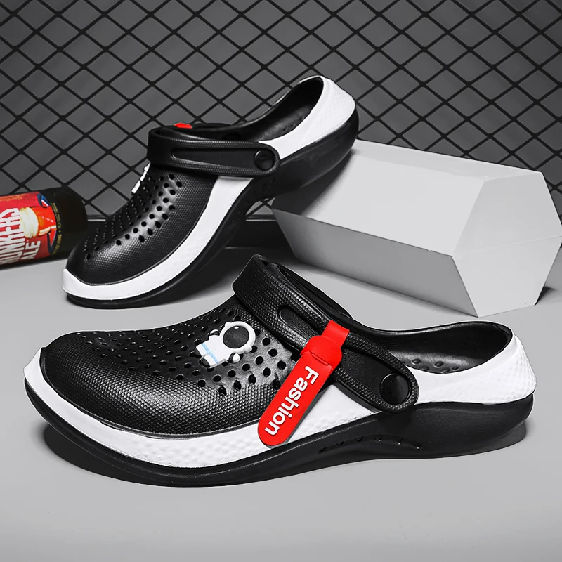 

Summer Men's Women's Beach Shoes Mens Lightweight Slippers Anti Slip Sandals Men Flip Flops Male Comfortable Garden Shoes Man