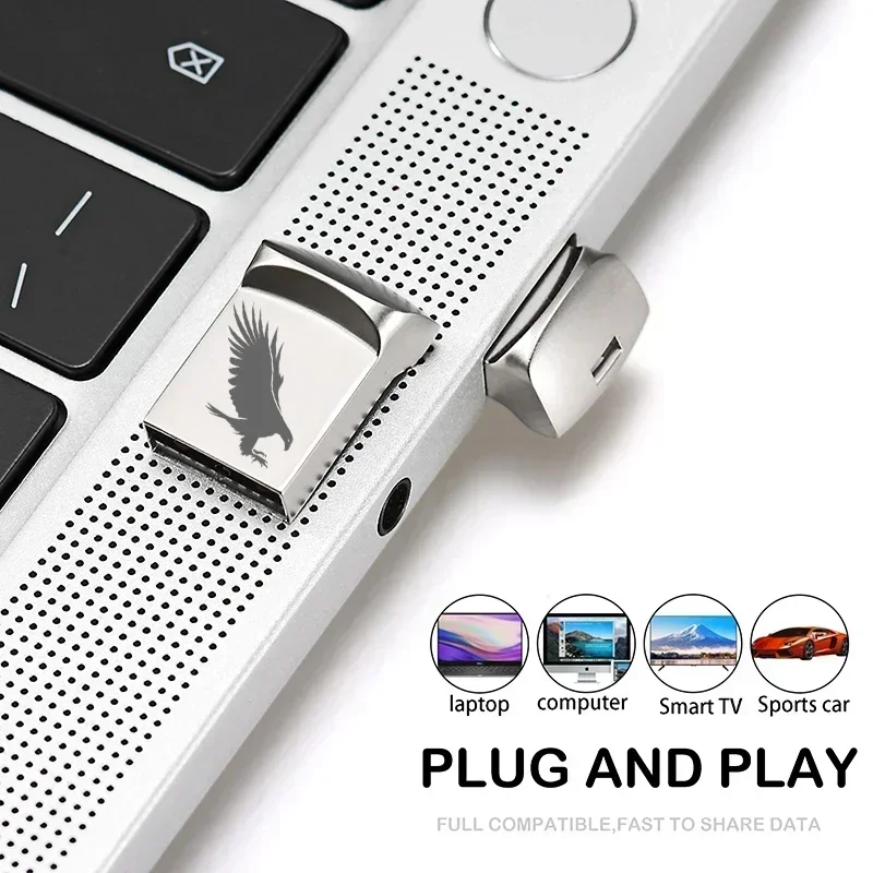 JASTER Мини-металлические флэш-накопители USB 2.0 Серебряные деловые подарки Memory Stick Pen Drive Водонепроницаемые устройства хранения 32 ГБ 64 ГБ U-диск (art.: 3920ccf0fa020) - 3920ccf0fa020