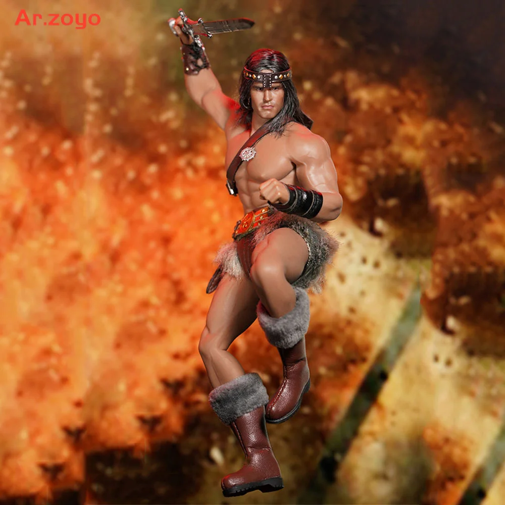 В наличии MR.TOYS MT2020-04 1/12 Conan Head, скульптура, комплект одежды, арнольдская версия для 6-дюймовой экшн-фигурки TM02A Body