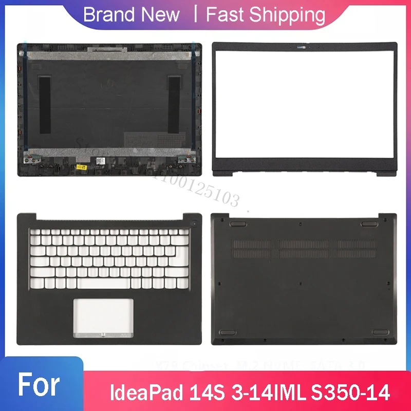 Новый нижний чехол для ноутбука Lenovo IdeaPad 14S 3-14IML S350-14 задняя крышка с ЖК-дисплеем