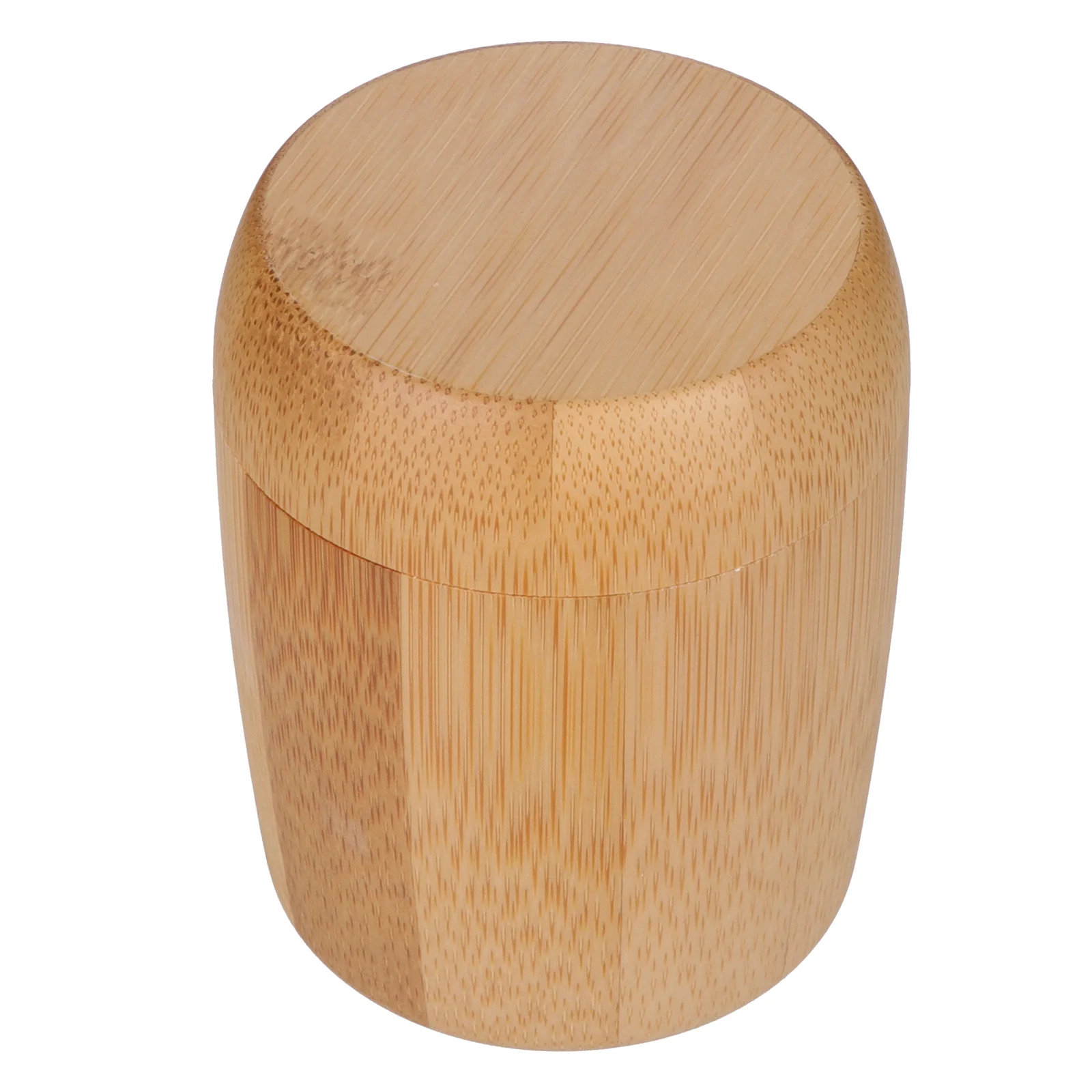 

Toothpick Cotton Holder Case Storage Dispenser Swab Pad Boxcontainer Portable Wooden Canister Organizer Round Makeup Pick