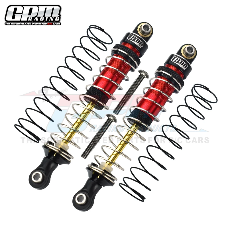 GPM Алюминий 6061 Передний/задний демпфер 80 мм для AXIAL 1/18 UTB18 Capra AXI01002 AXI 213000