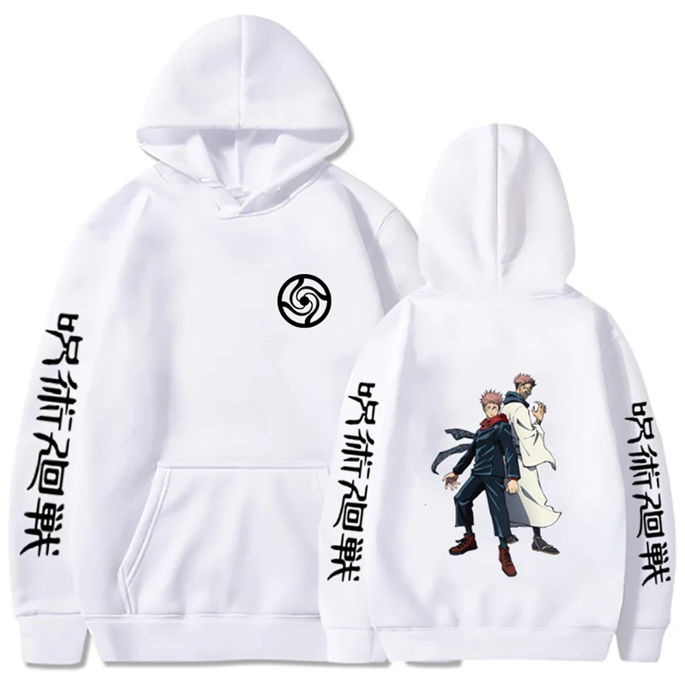 

Толстовки с рисунком в стиле аниме, худи ююютсу кайсен, уличная одежда с принтом графики, толстовки в стиле Харадзюку Y2K, модные топы в стиле хип-хоп