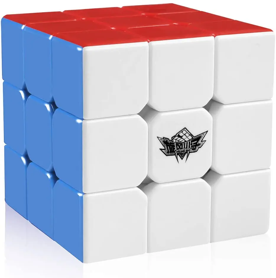 

Cyclone Boys 3x3 Speed Cube Stickerless Magic Cube 3x3x3 Puzzles Toys (56mm)