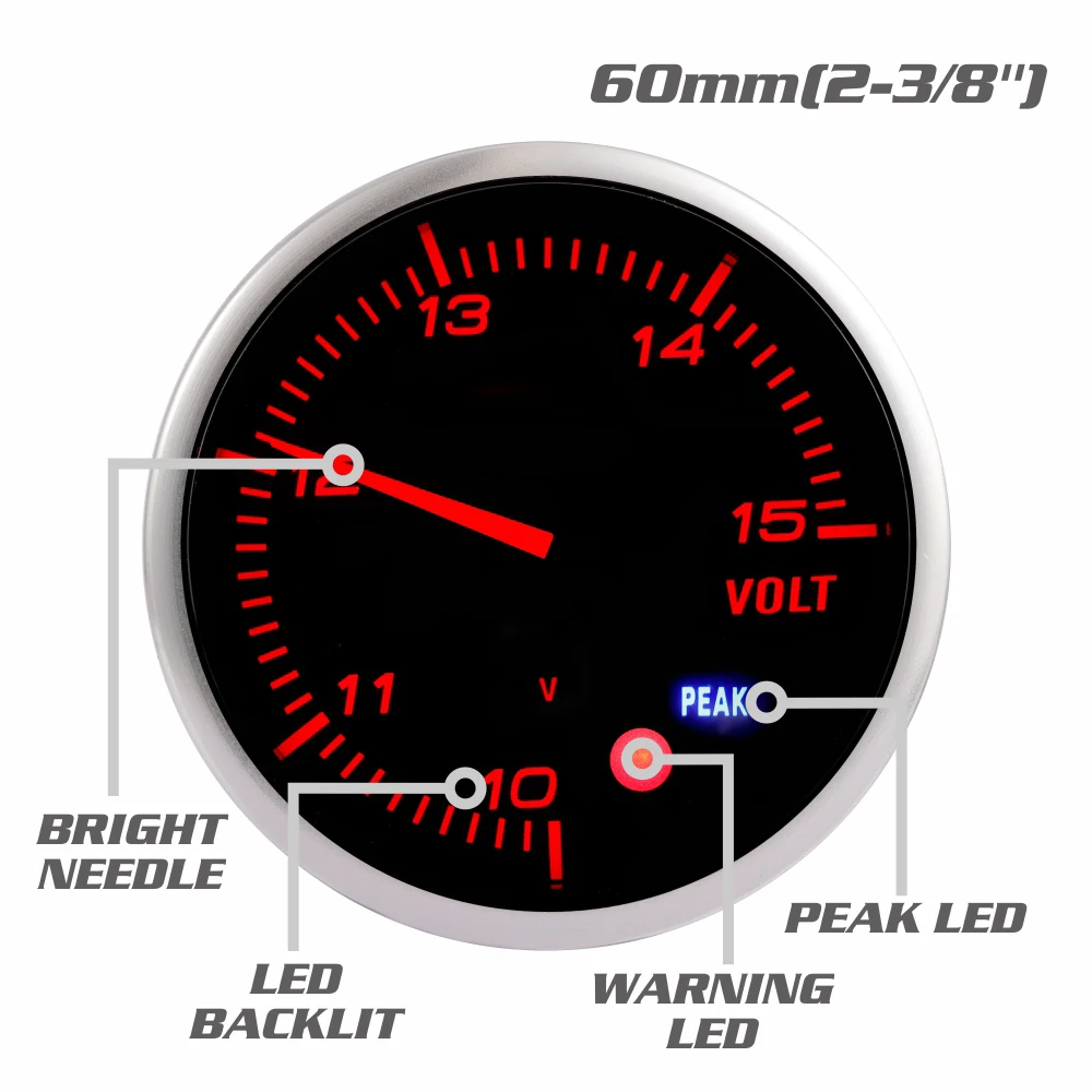 Defi-link meters DEFI BF Classic hommage 98 auto gauge 60 мм десять цветов Температура воды масла вольт