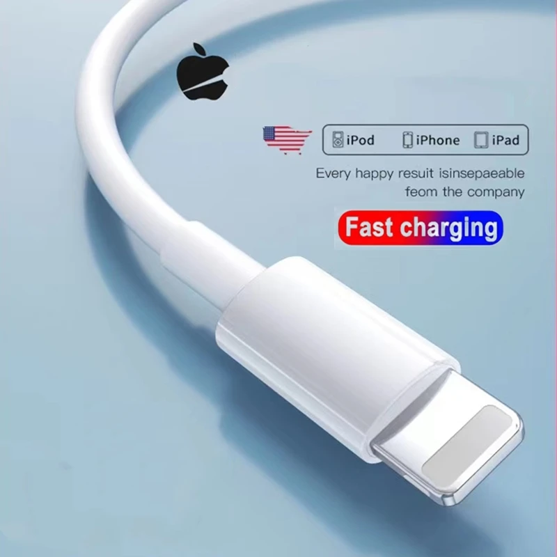 

PD 20W Fast Charger USB-C to Lightning Cable For iPhone 14 13 12 11 Pro Max mini X XS XR 7 8 Plus SE 2023 Fast Charging Charge