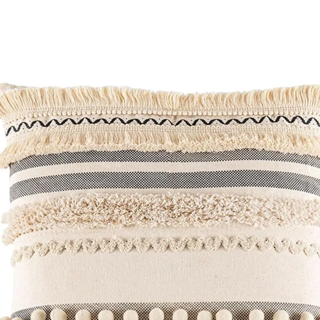 

Boho Moroccan Throw Pillow Covers Sofa Bed Cushion Cases Square 45x45cm