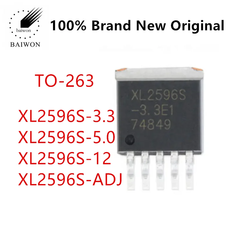 100% Оригинальные интегральные микросхемы 3.3E1 5,0 5.0E1 12 12E1 ADJ XL2596S-ADJE1 снижение напряжения и стабилизирующий чип