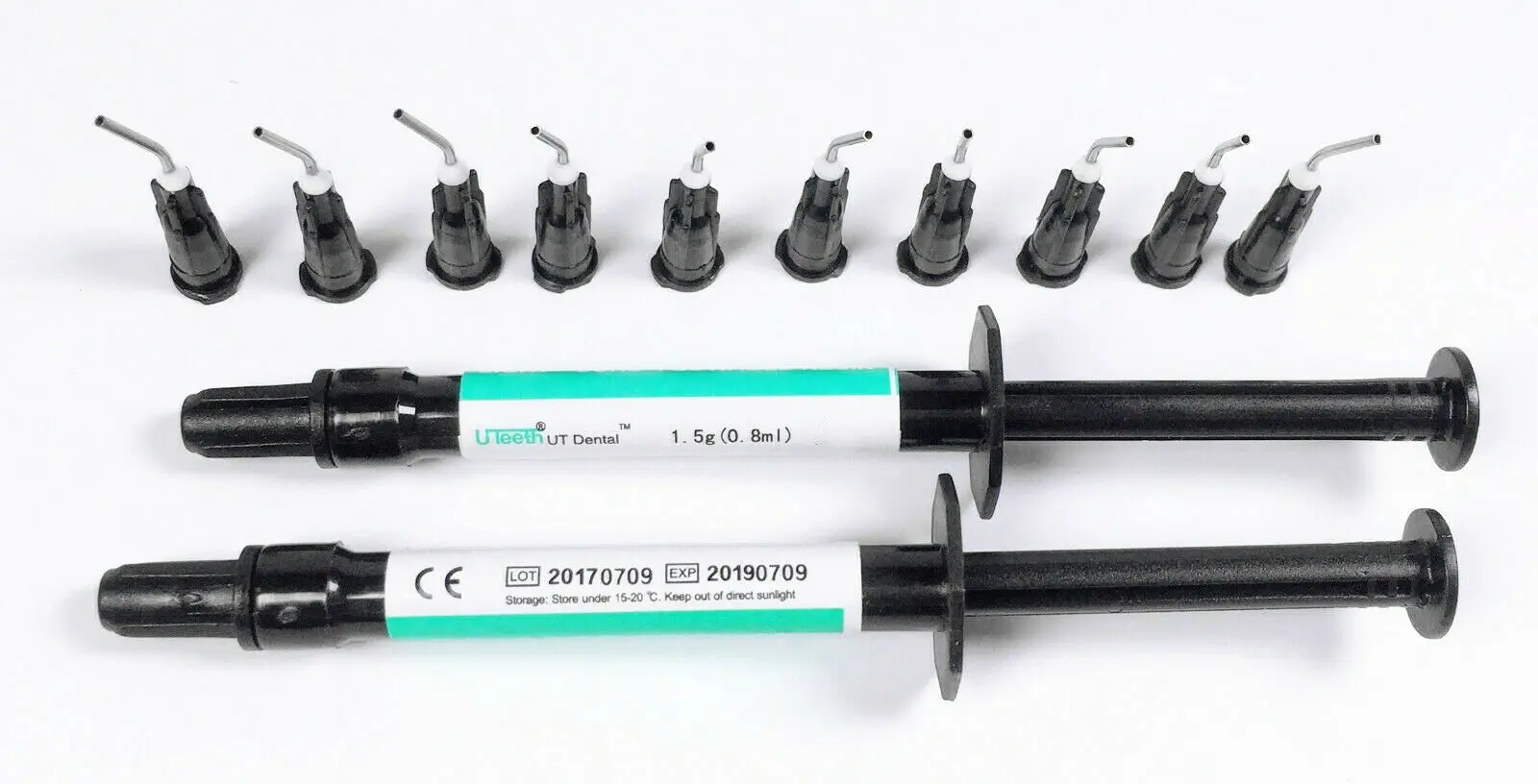 

A2 Color Dental UT Composite Flowable Light Cure Resin With Syringe Tips 1.5g/Box