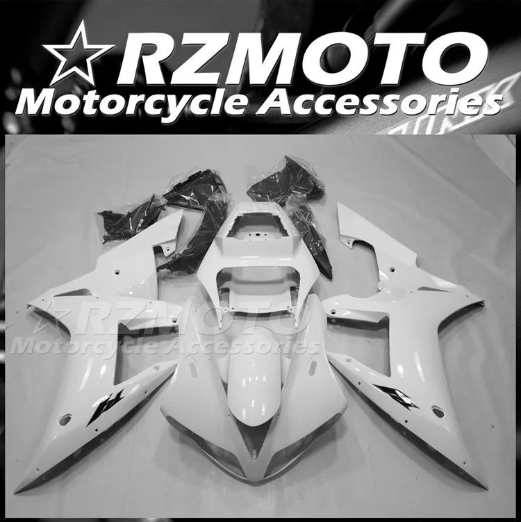 

New ABS Whole Motorcycle Fairings Kit Fit for YAMAHA YZF- R1 2002 2003 02 03 Bodywork Set Bright White
