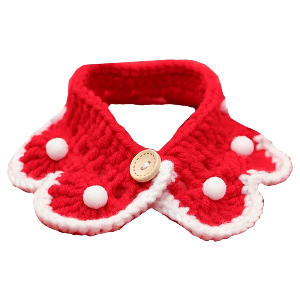 

Dog Christmas Saliva Towel Scarf Pet Bib Bandanas Clothes Cat Accessories Apparel Triangle Winter Bibs Collar Bandana