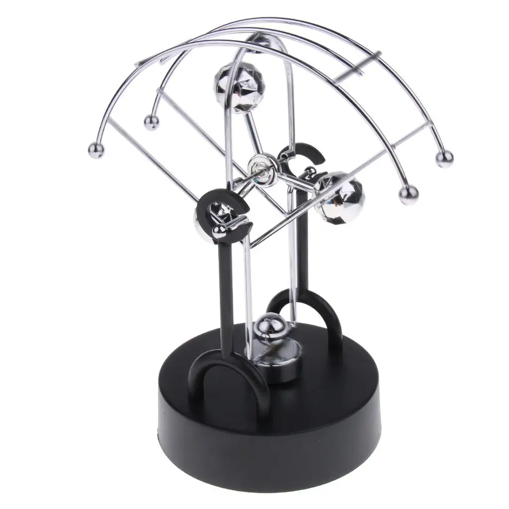 

Ferris Wheel Revolving Balance Ball Perpetual Motion Physics Science Educational Toy Newton's Cradle Ornament