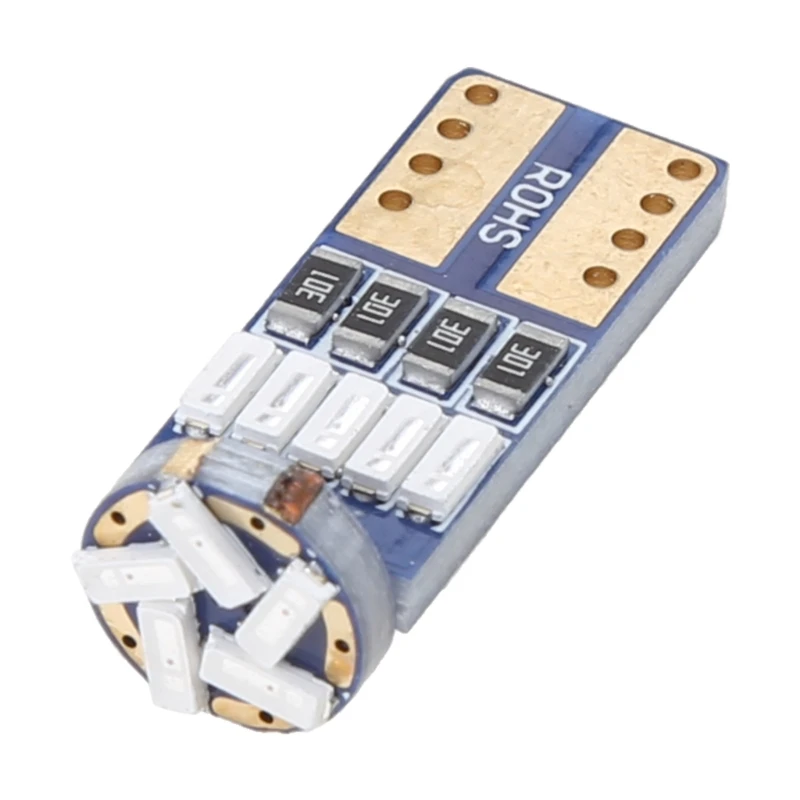 10 шт. T10 4014 15SMD Автомобильная приборная панель светодиодная клиновая боковая