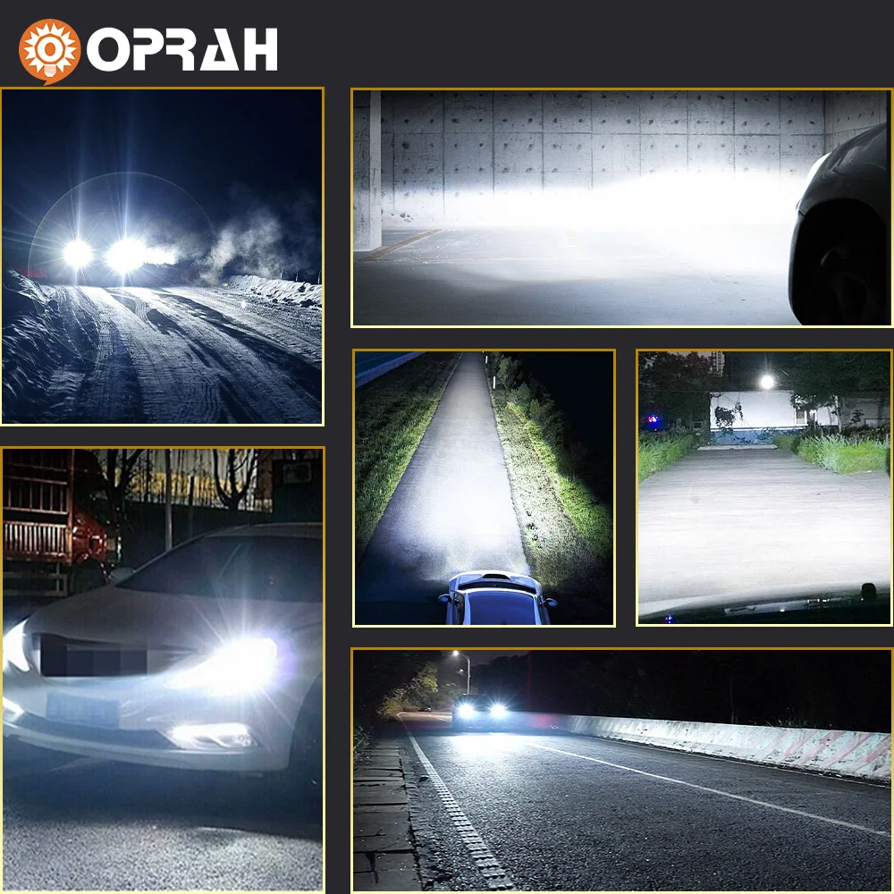 Светодиодные фары Oprah D1S D3S Canbus CSP D4S D5S D2S D8S Led лм 80 Вт супер яркие D1R D4R D2R D3R D Series