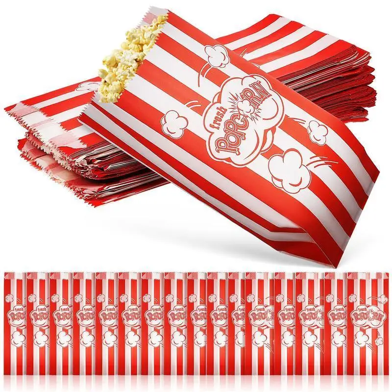 

Popcorn Paper Box Boxes Snack Treat Party Container Favor Candy Individual Snacks Movie Large Movies Containers Parties Cookie
