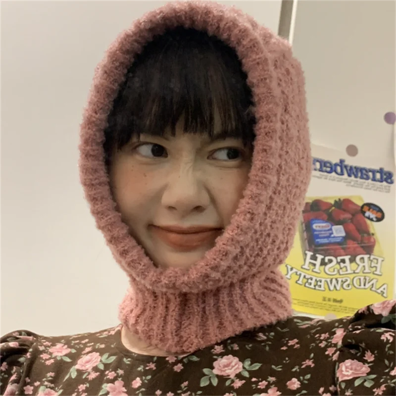 

Ski Mask Balaclava Mask Hat Bib Chic Cap For Women And Men Outdoor Sports Warm Knitted Hat Skiing Bicycle Cycling Party Skullies