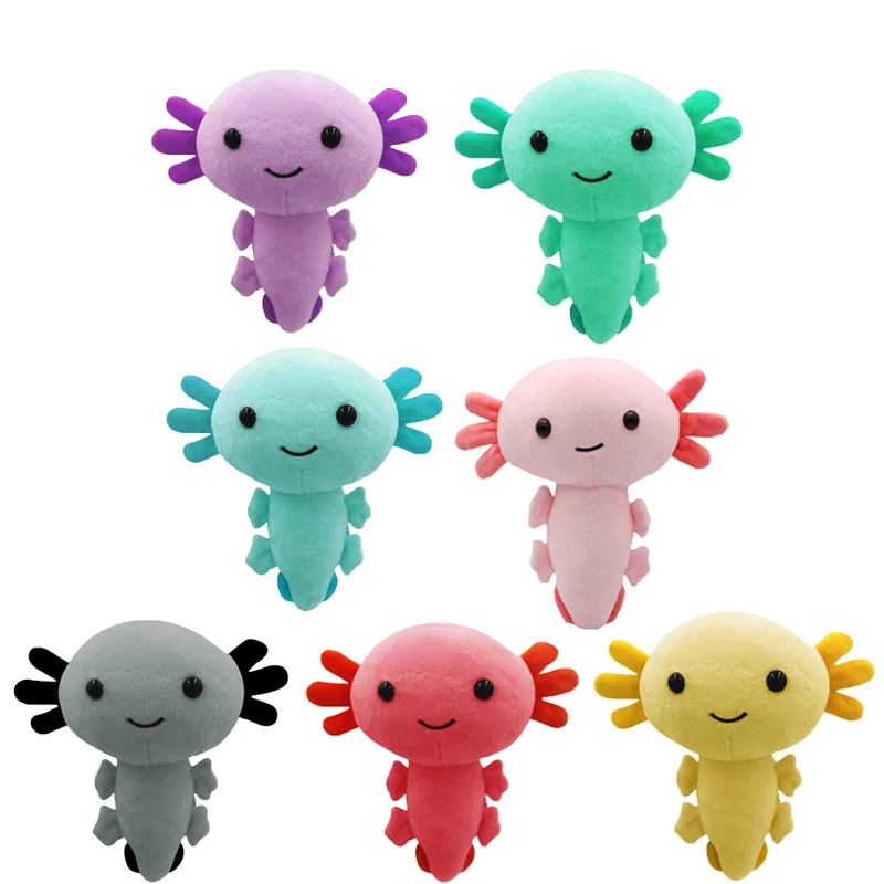 

Kawaii Cartoon Plush Ajolote Plush Toys Kawaii Animal Ajolote Plushies Figure Doll Toy Cartoon Pink Ajolote Stuffed Doll Gifts
