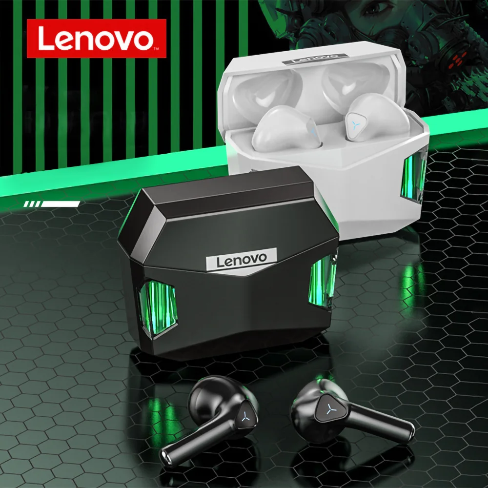 

2022 New Original Lenovo GM5 TWS Gaming Bluetooth5.0 Headphones Low Latency Wireless Gaming Headphone Dual Mic Earbuds