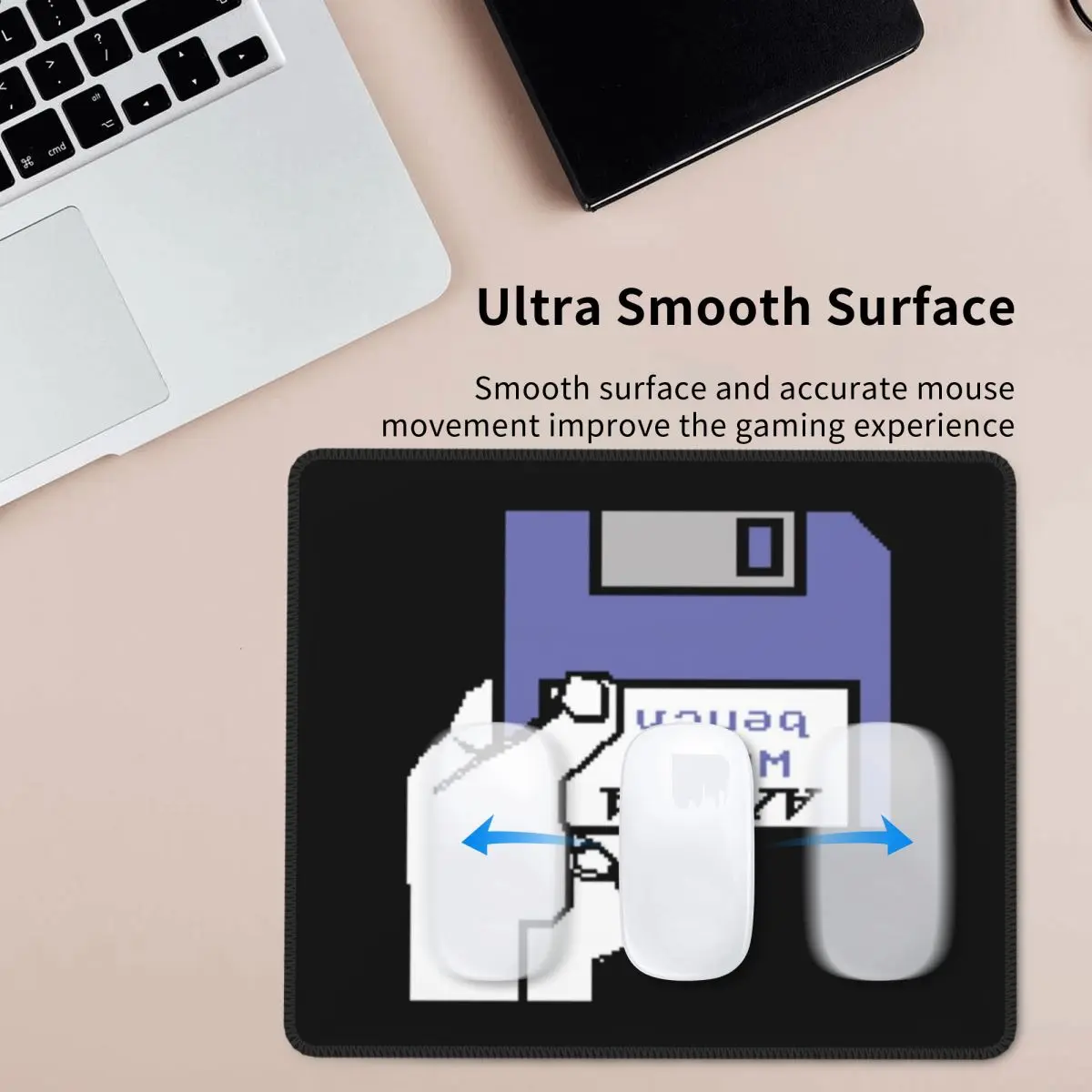 Новинка 500 коврик для мыши резиновая основа игровой аксессуары команды Atari