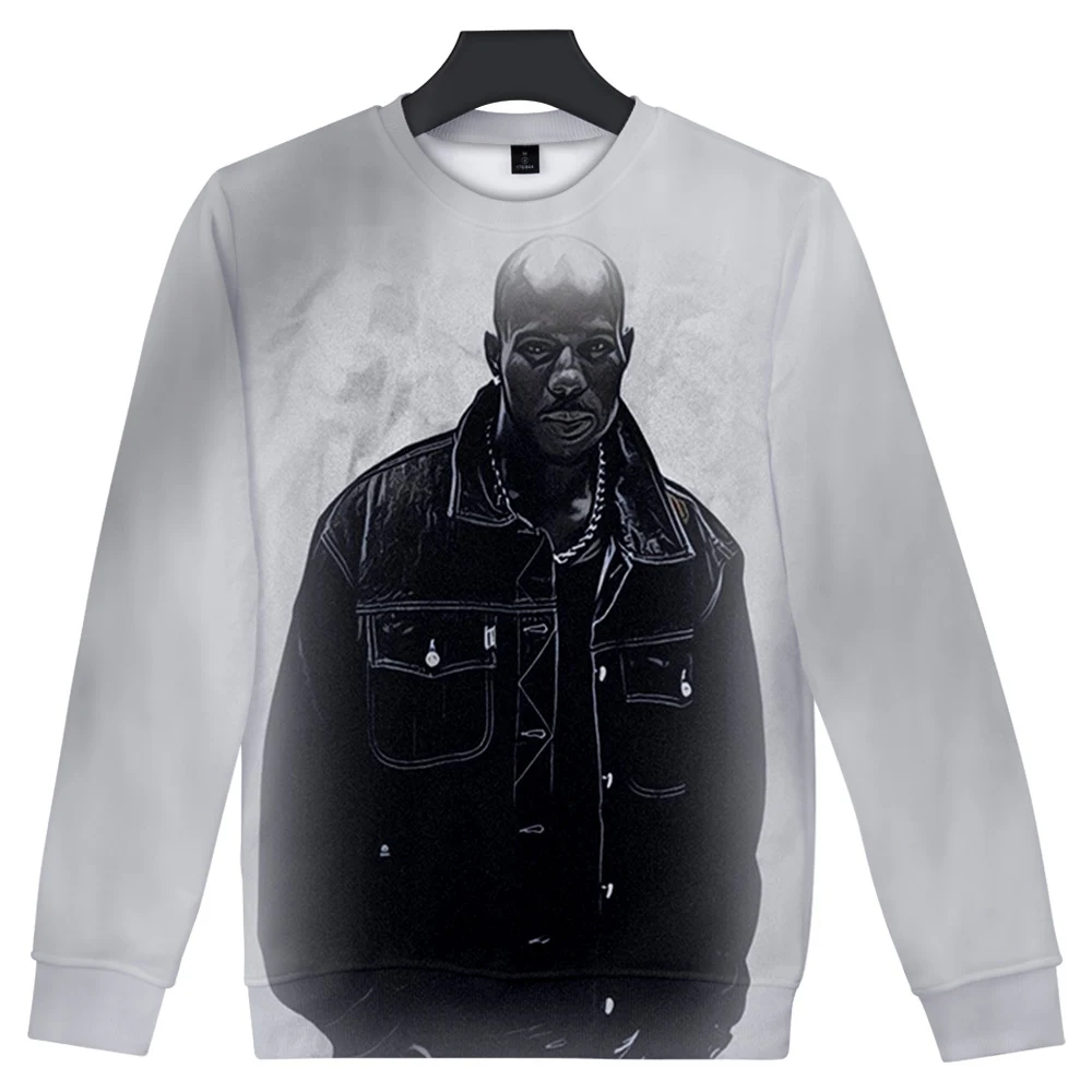 Свитшот RIP DMX с 3D круглым вырезом для мужчин и женщин, верхняя одежда с длинным рукавом, уличная одежда в стиле Харадзюку, модная одежда в американском стиле рэпера, 2021