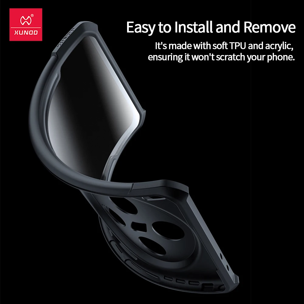 Xundd для VIVO 200 Pro X200 мини-чехол с подушкой безопасности противоударный корпус