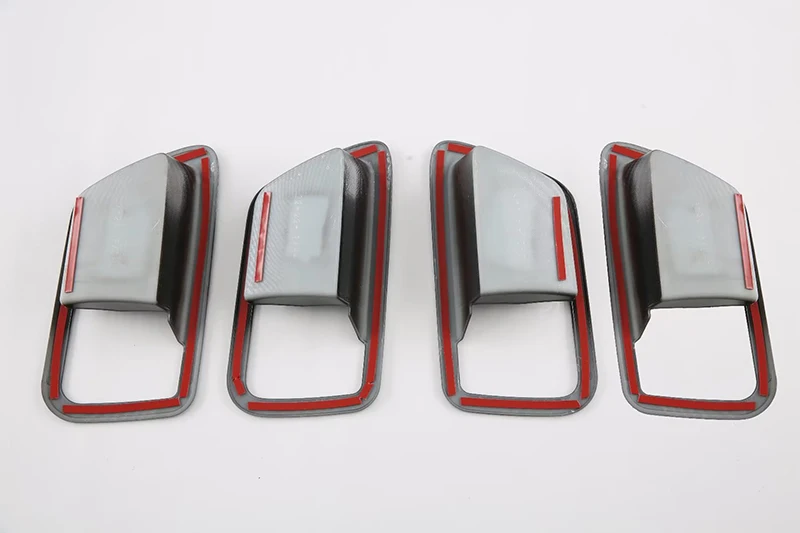 Для Toyota Tundra XK70 2022 2023 стиль из углеродного волокна внутренняя дверная ручка крышка